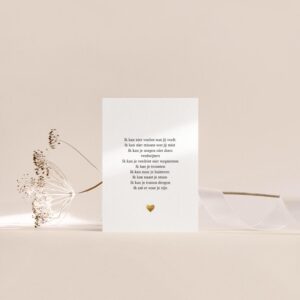 Ik kan niet voelen wat jij voelt